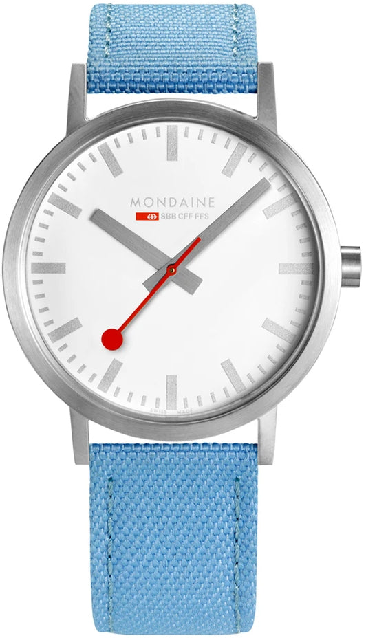 Mondaine Classic 40mm Modern Blue D