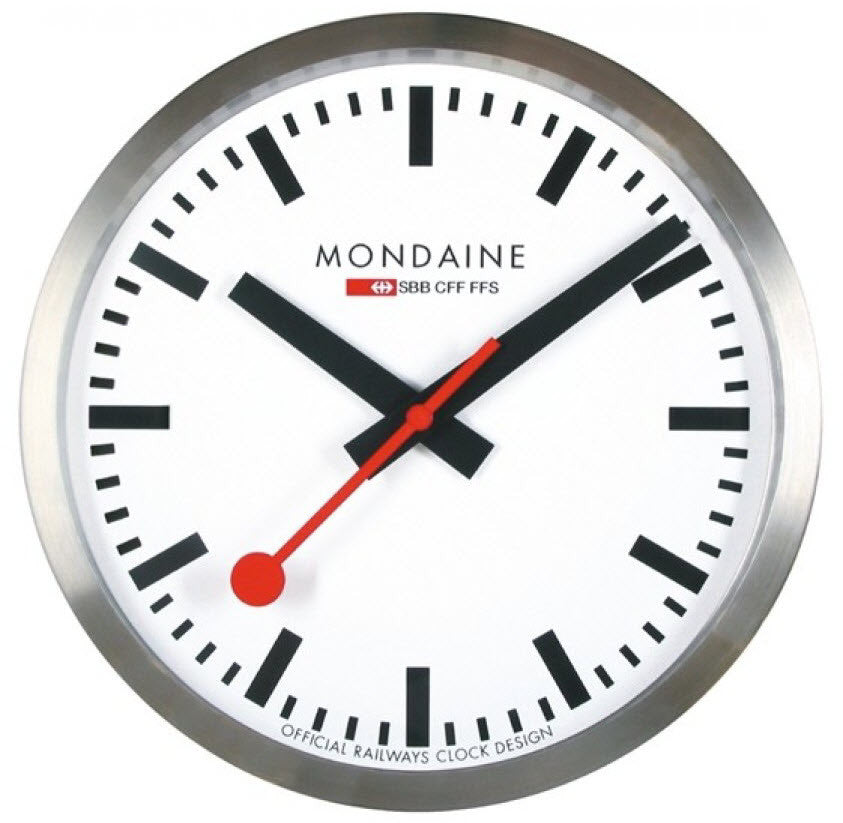 Mondaine Clock Wall Large 40cm