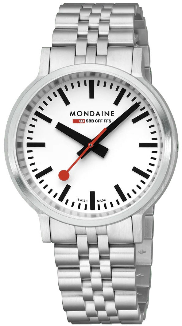 Mondaine Sbb Stop2go Backlight White