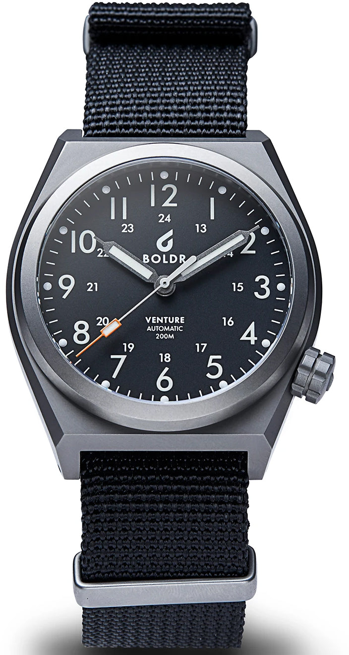 Boldr Watch Venture Carbon Black