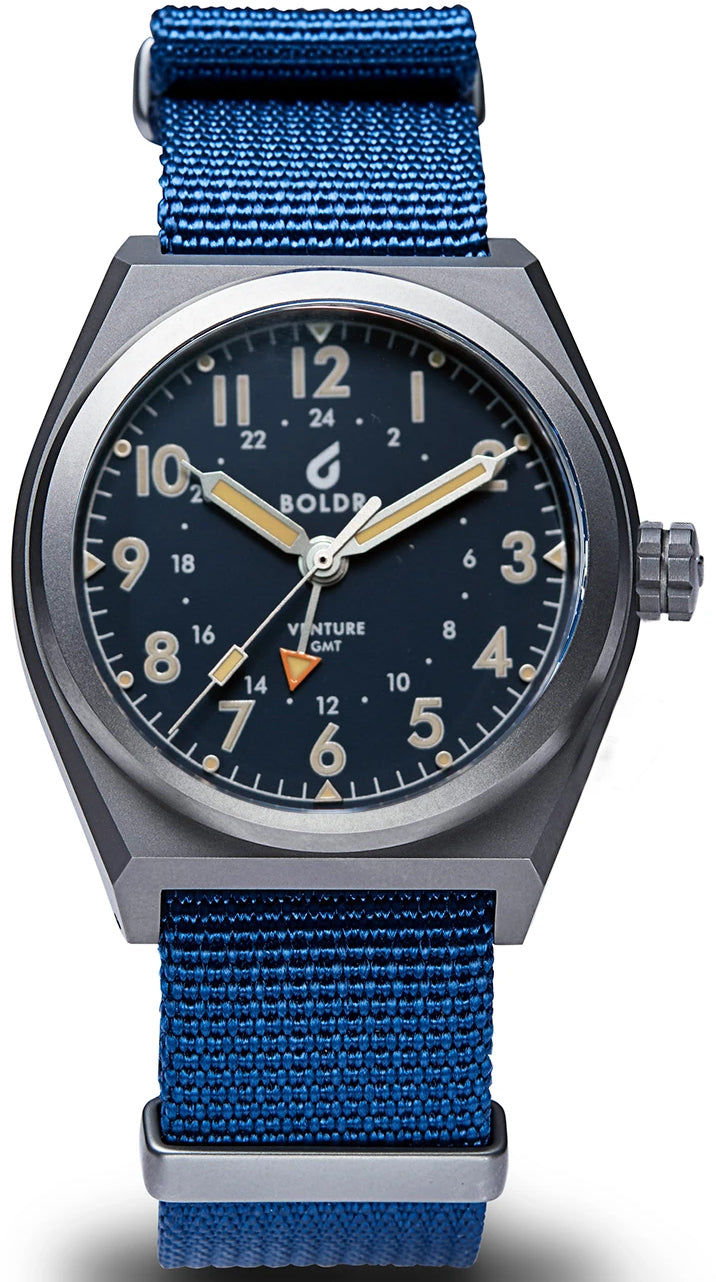 Boldr Watch Venture Gmt Blue