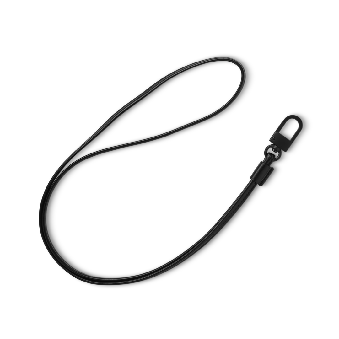Montblanc Extreme 3.0 Leather Neck Strap Black - Black