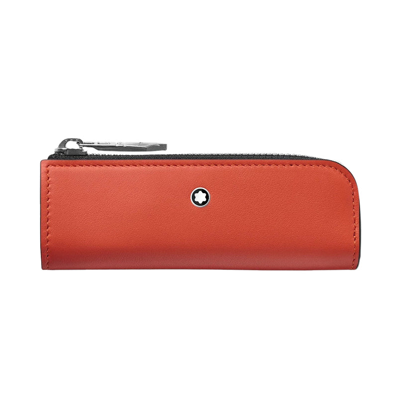 Montblanc Meisterstuck 1 Pen Pouch Heritage Rouge Et Noir Baby - Red