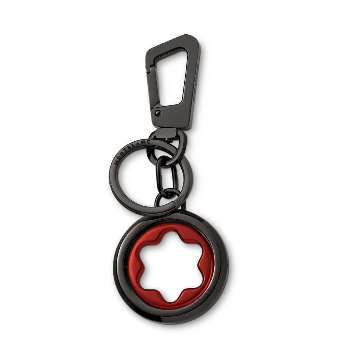 Montblanc Meisterstuck Spinning Emblem Key Fob Red