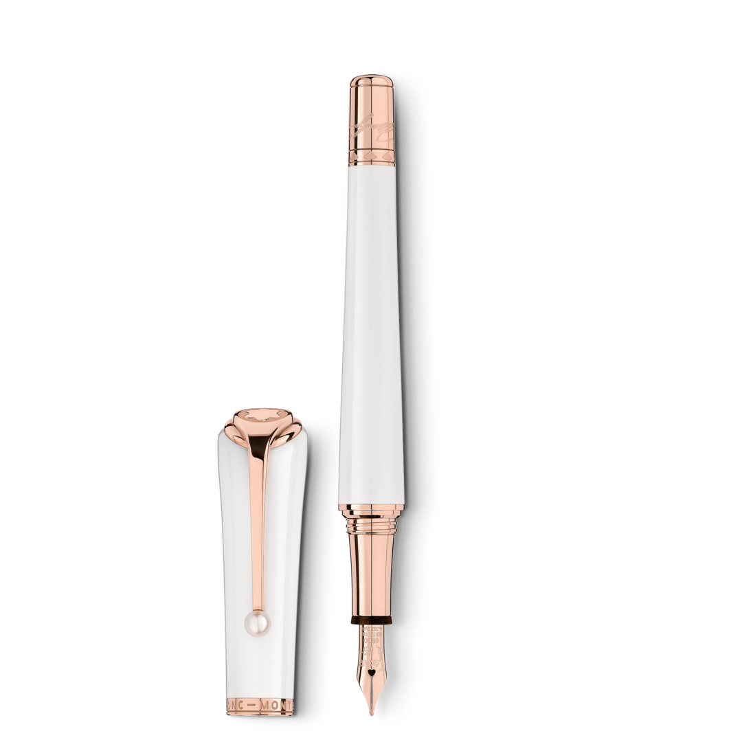Montblanc Muses Marilyn Monroe Special Edition Fountain Pen F - White