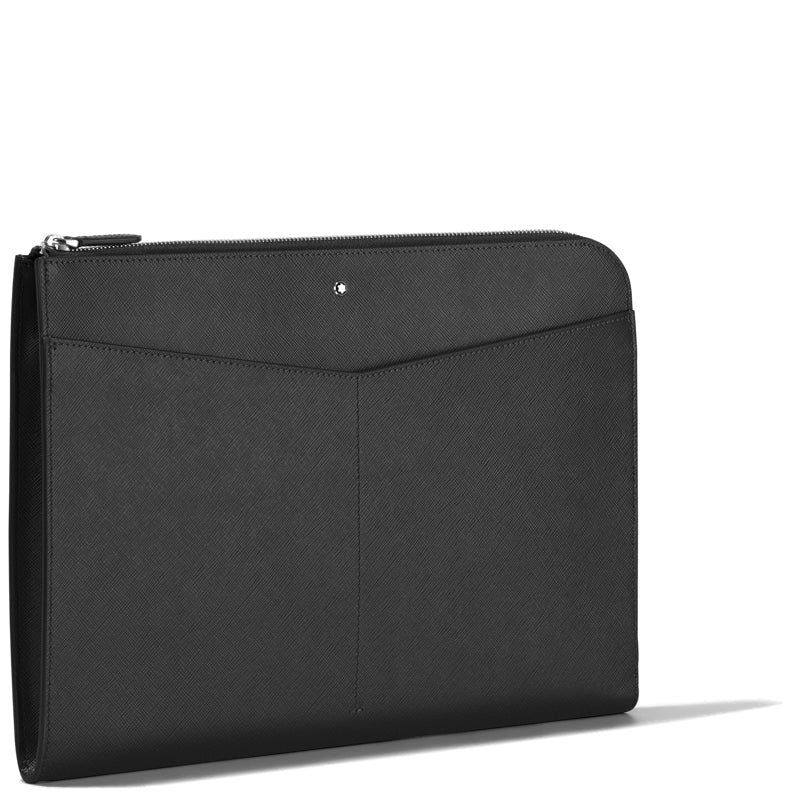 Montblanc Pouch Bag Sartorial Black Portfolio D - Black