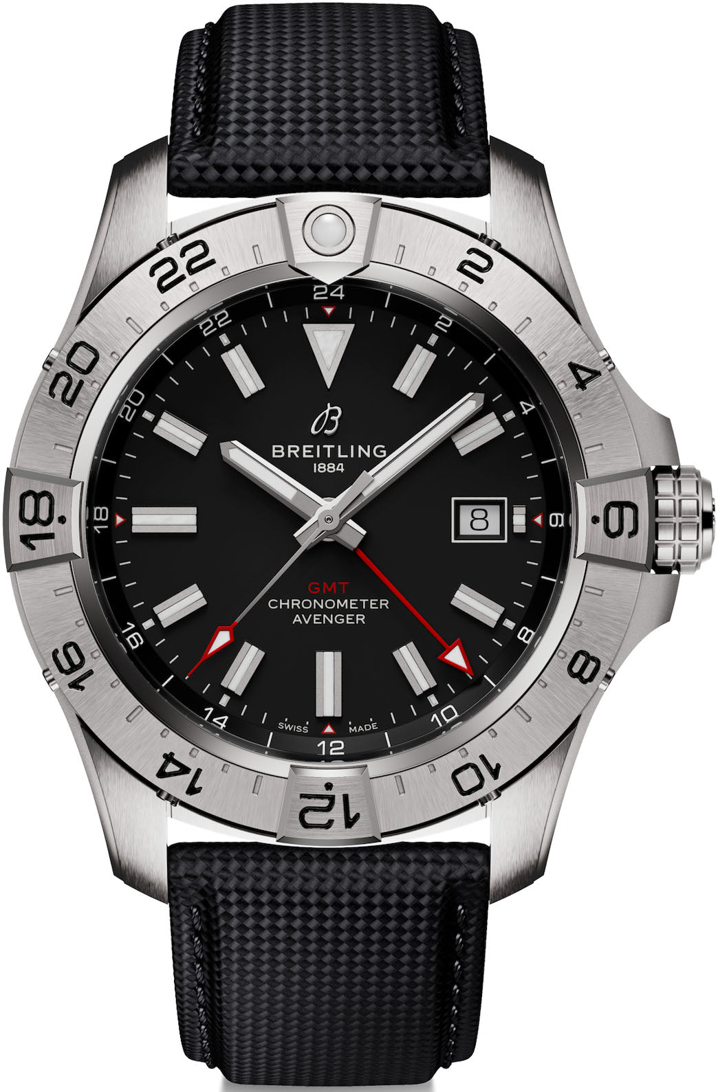 Breitling Avenger Automatic Gmt 44 Black