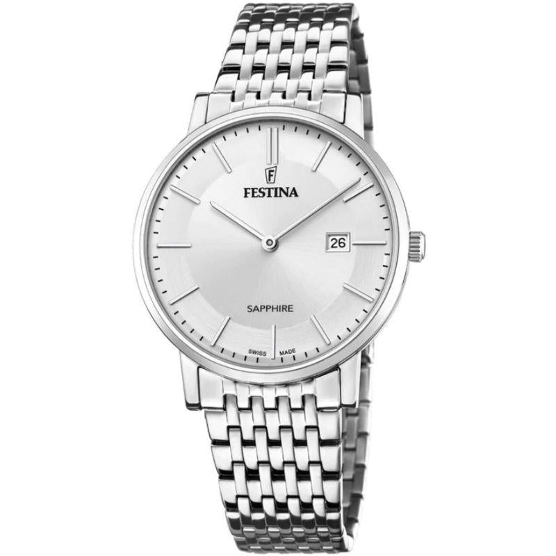 Festina F20018/1 Silver Mens Watch