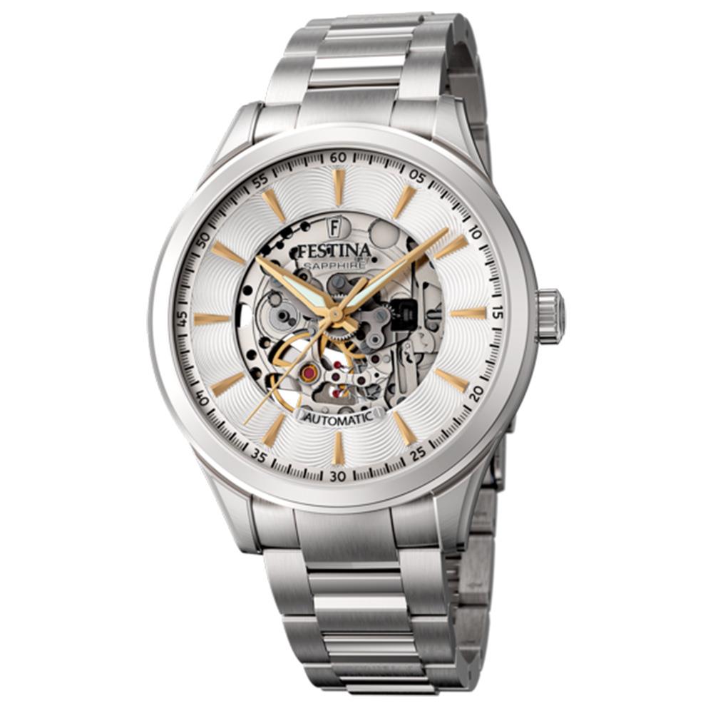 Festina F20536/2 Automatic Skeleton Mens Watch