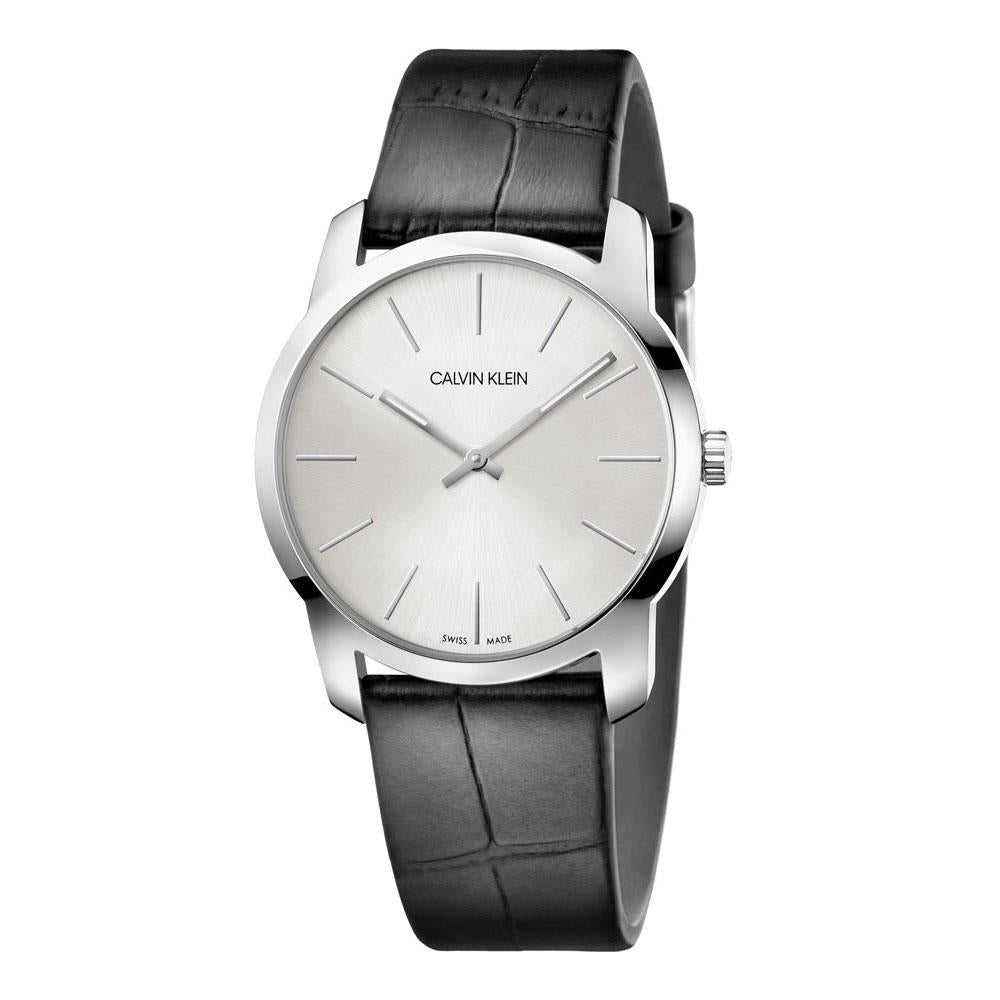 Calvin Klein K2g221c6 City Extension Quartz Silver Dial Unisex Watch