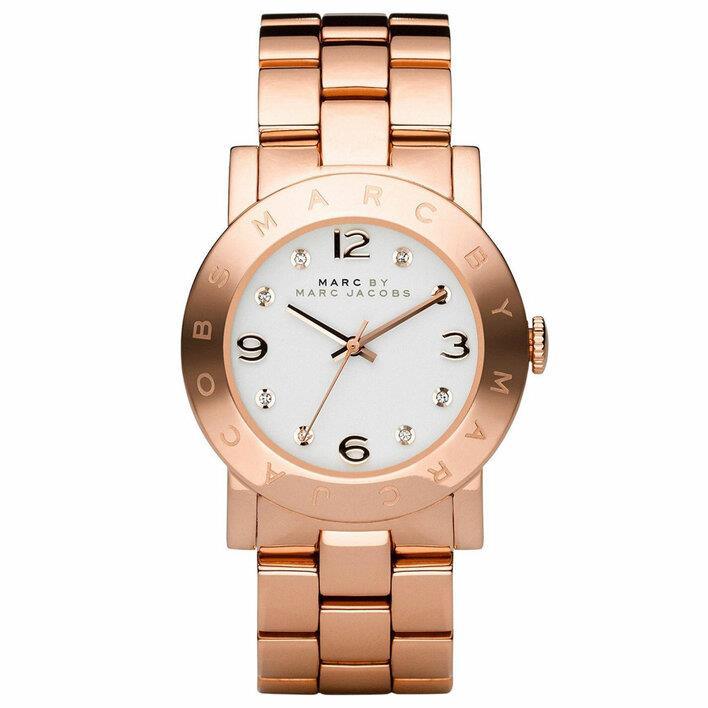 Busy Bees Rose Gold Mesh Watch