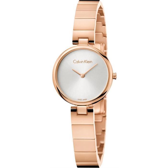 Calvin Klein K8g23646 Authentic Quartz Silver Dial Womens Watch