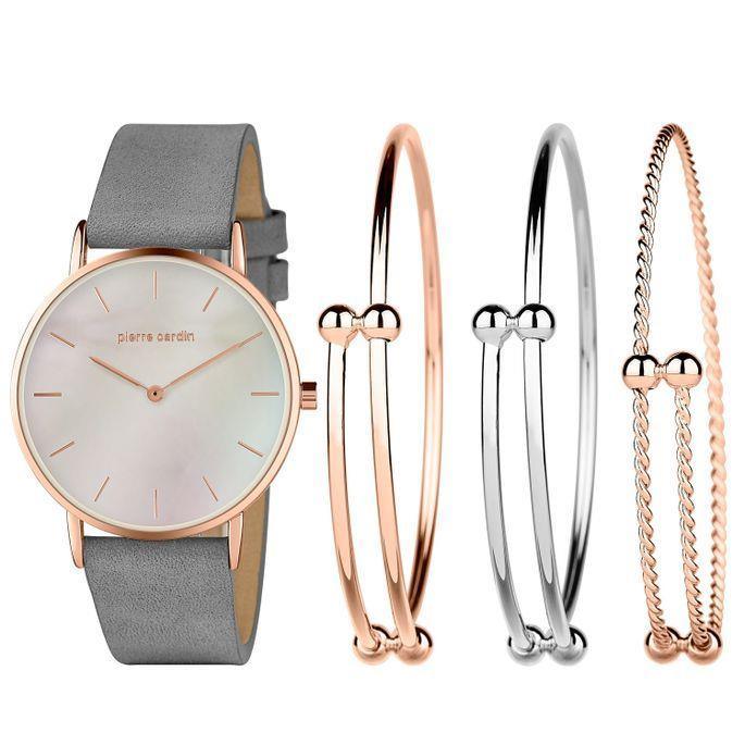 Pierre Cardin Pcx7560l304 Gift Set WatchandBracelet