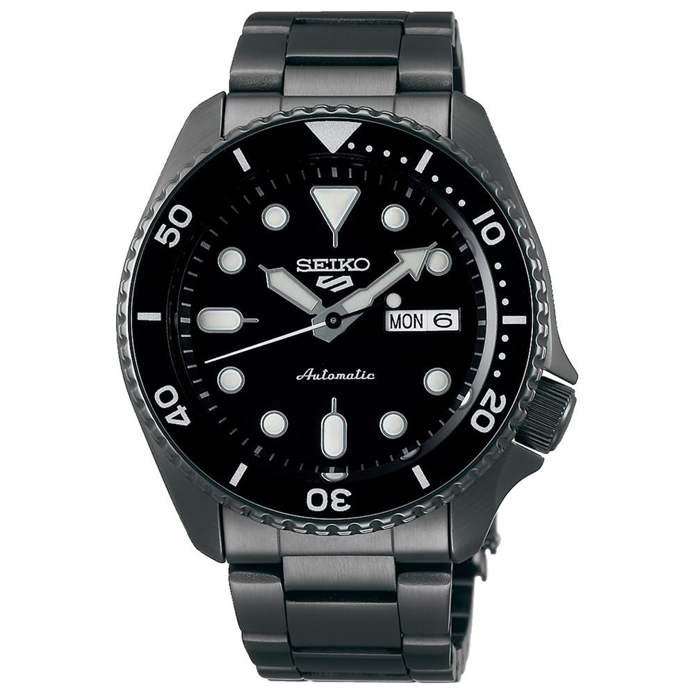 Seiko Srpd65k1 5 Sports Automatic Black Dial Mens Watch