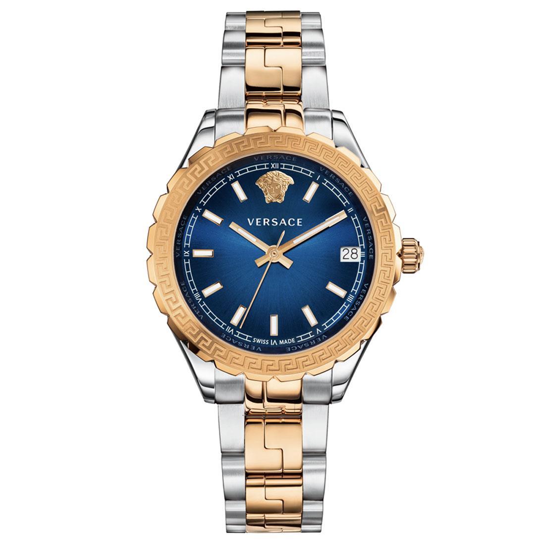 Versace V12060017 Hellenyium Quartz Blue Dial Womens Watch