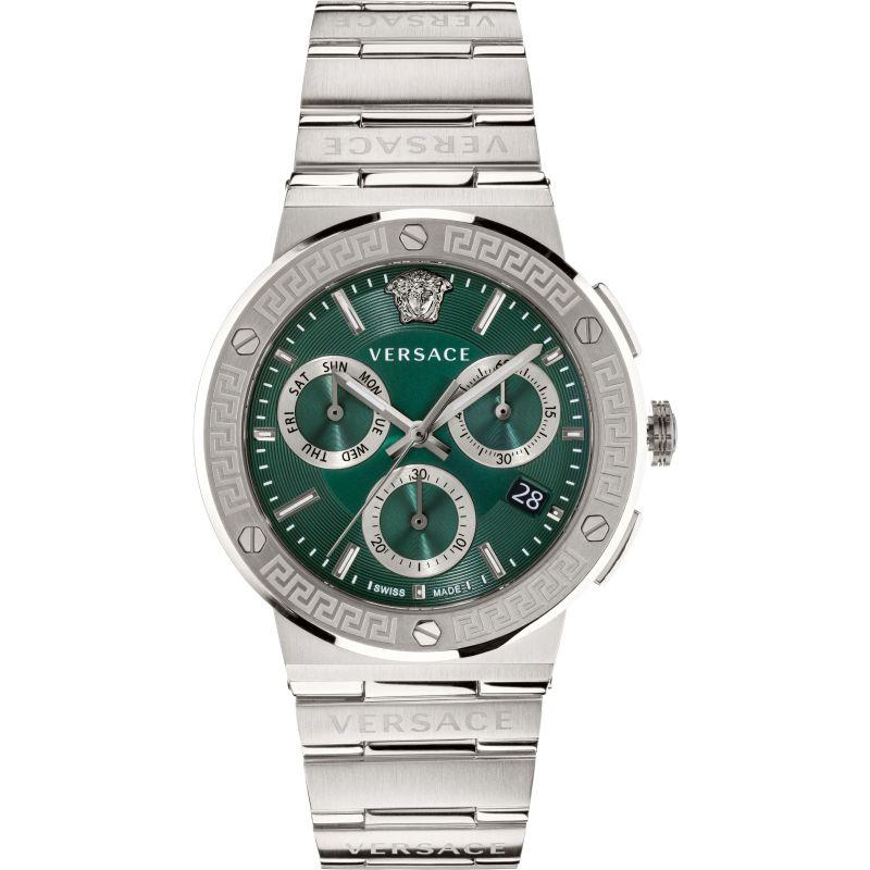 Versace Vez900121 Greca Logo Chrono Mens Watch