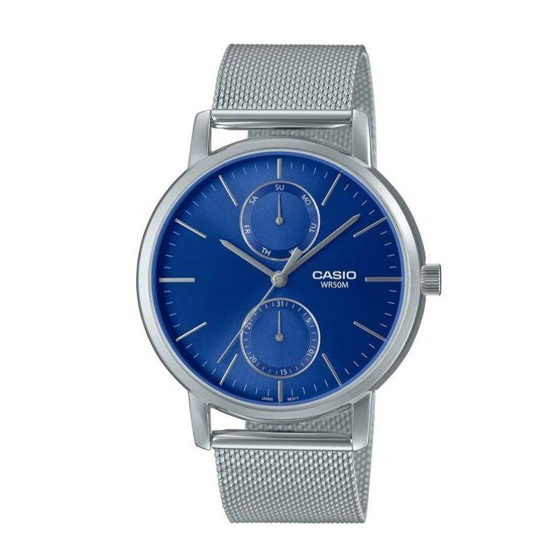 Casio Mtp-b310m-2avef Silver Multi Dial Mens Watch