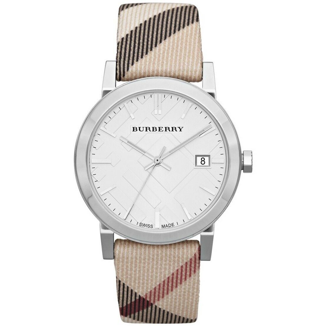 Burberry Bu9022 Heritage Nova Check 38mm Womens Watch